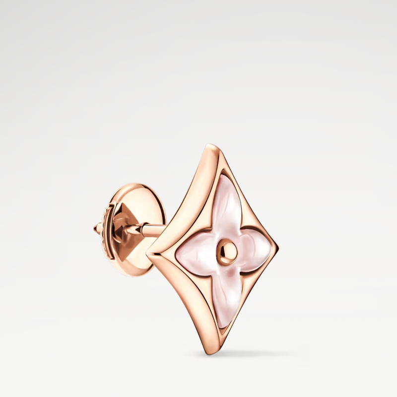 Blossom Pendant Earrings Rose