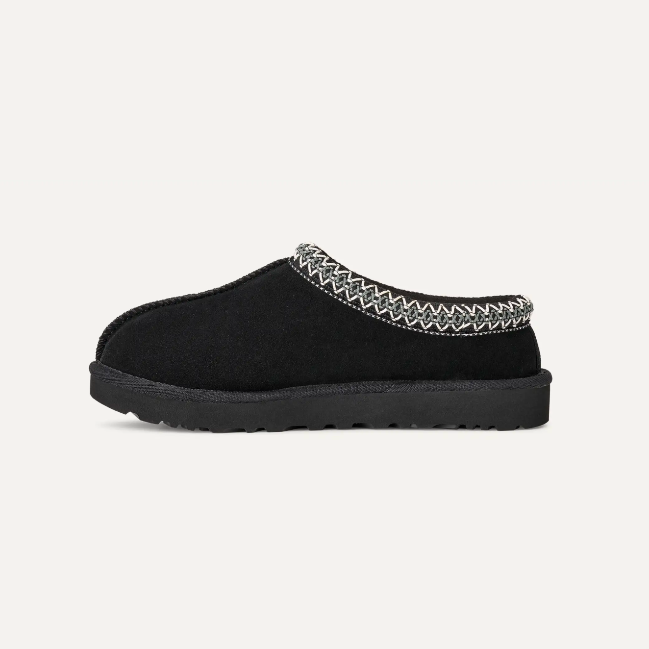 Slogan Slipper Black
