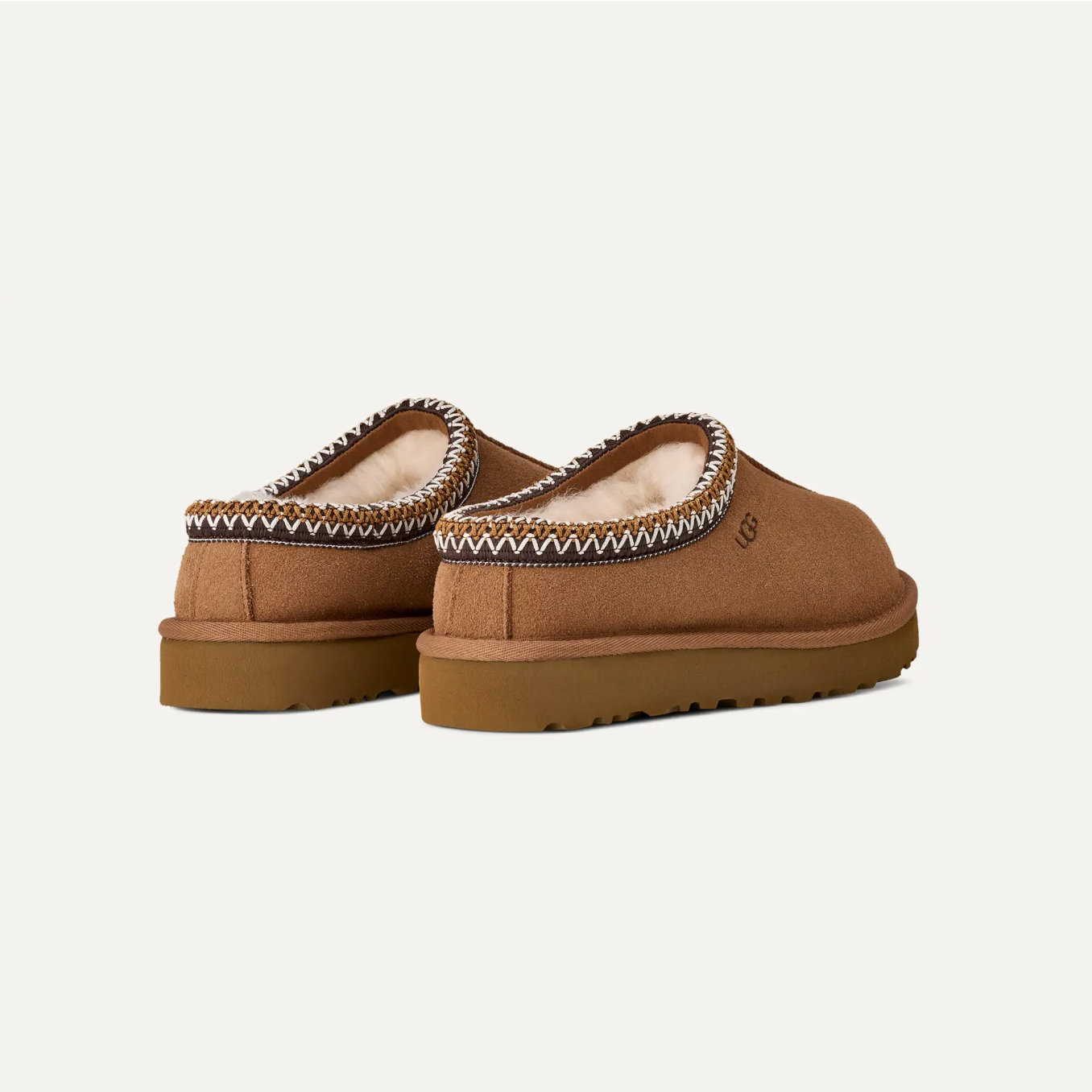 Slogan Slipper Brown