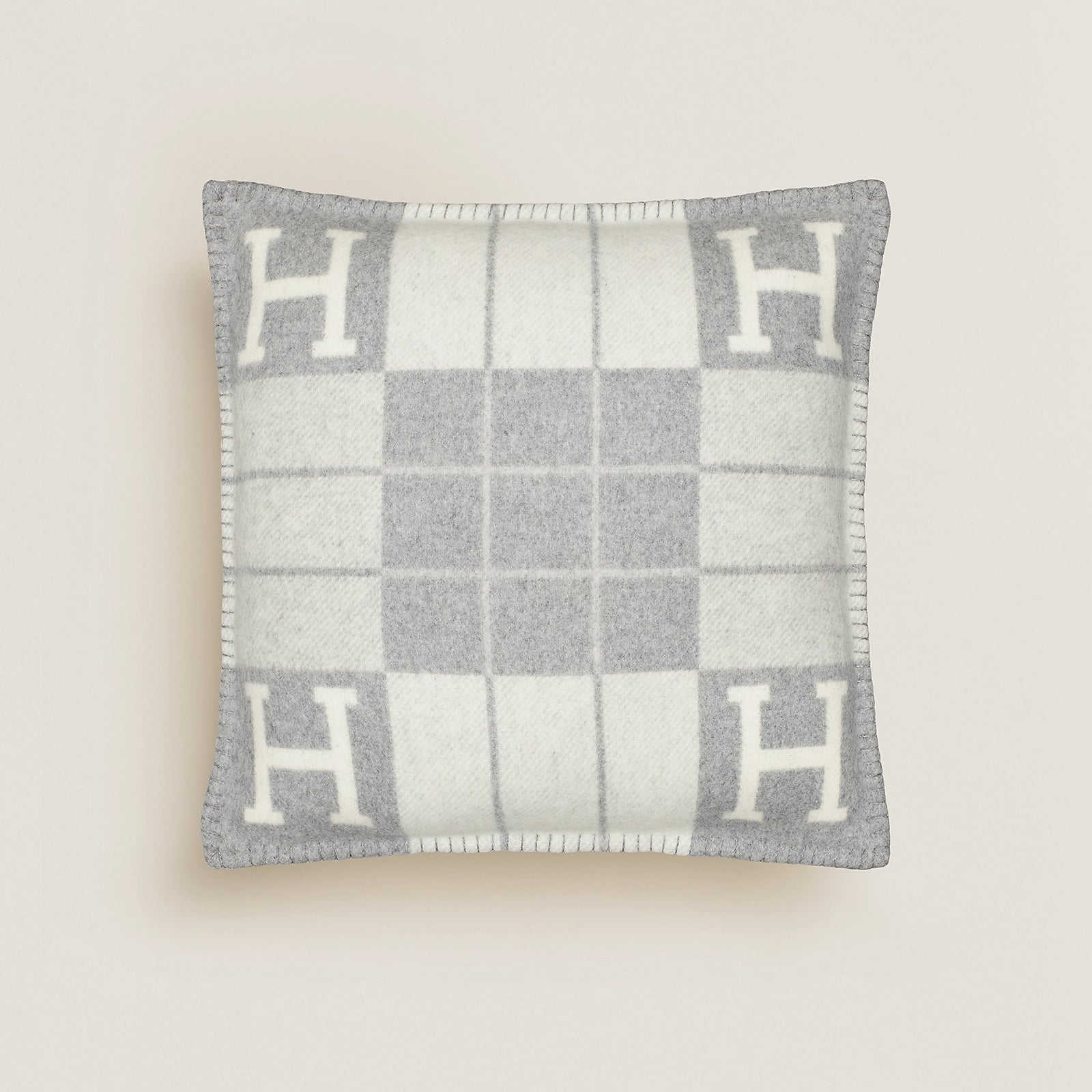 H Cushion Grey