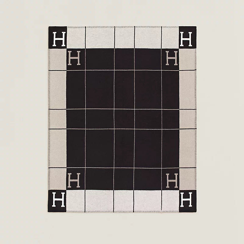 H Blanket Black