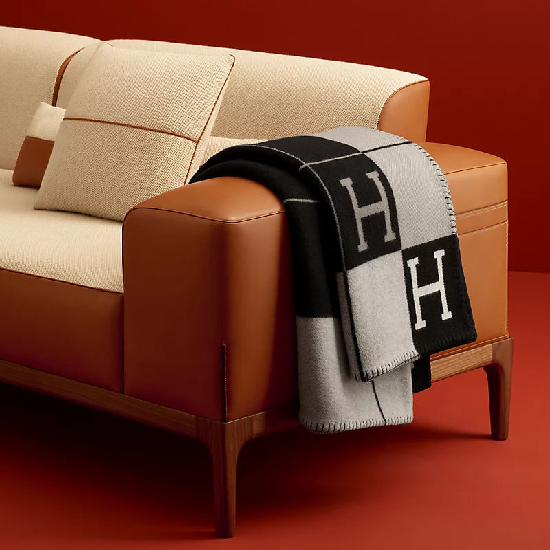 H Blanket Black