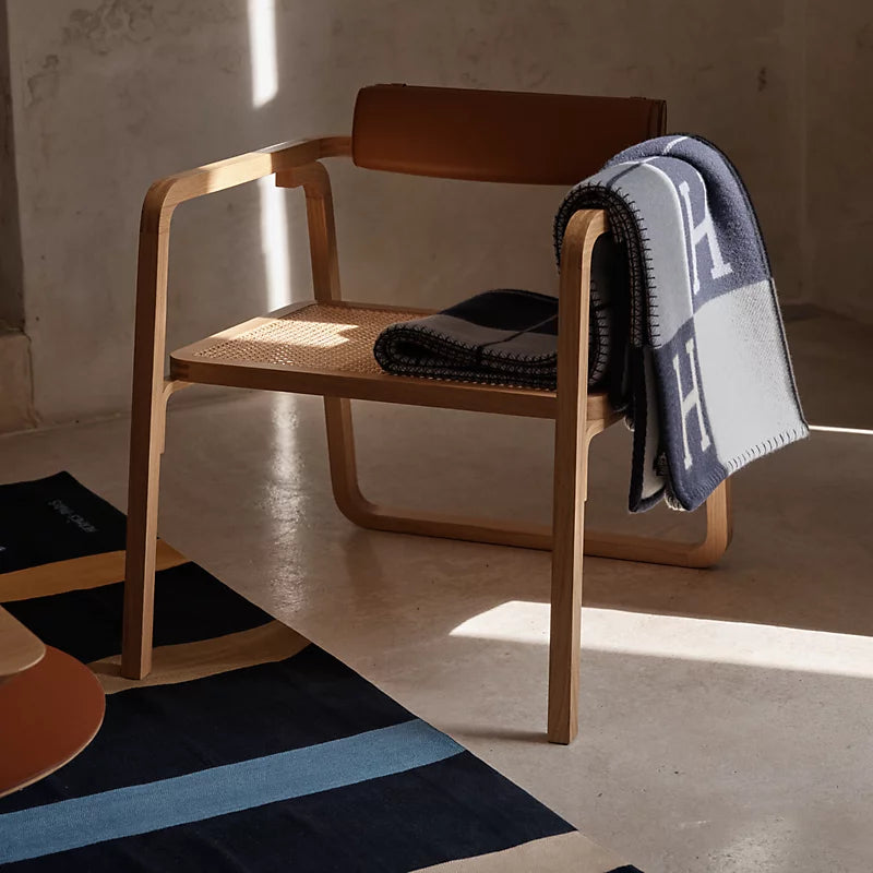 H Blanket Navy