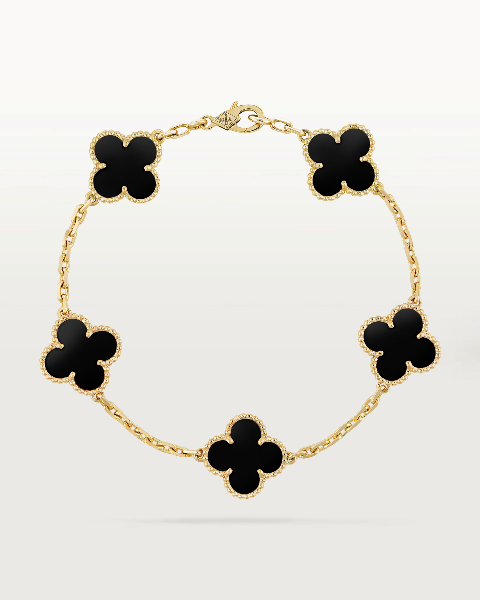 Clover Bracelet Black