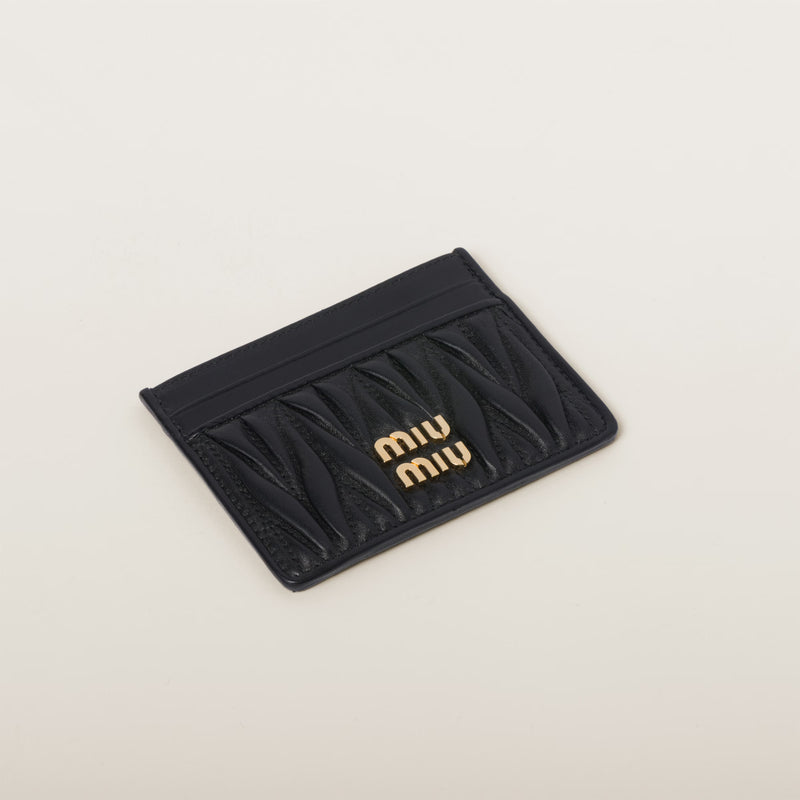 Textured Card Holder Black