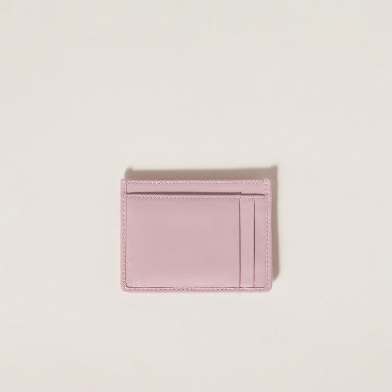Textured Card Holder Blush