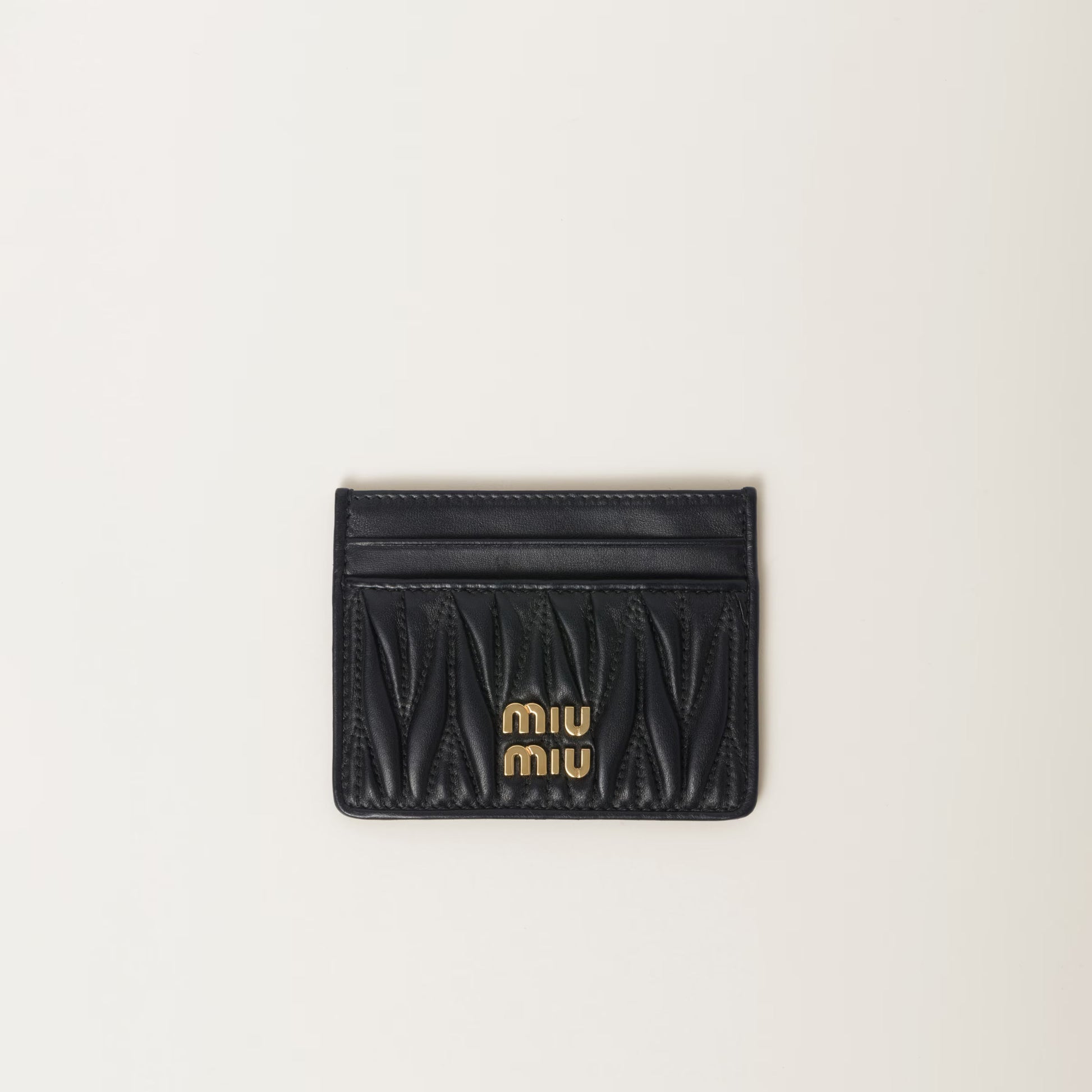 Textured Card Holder Black