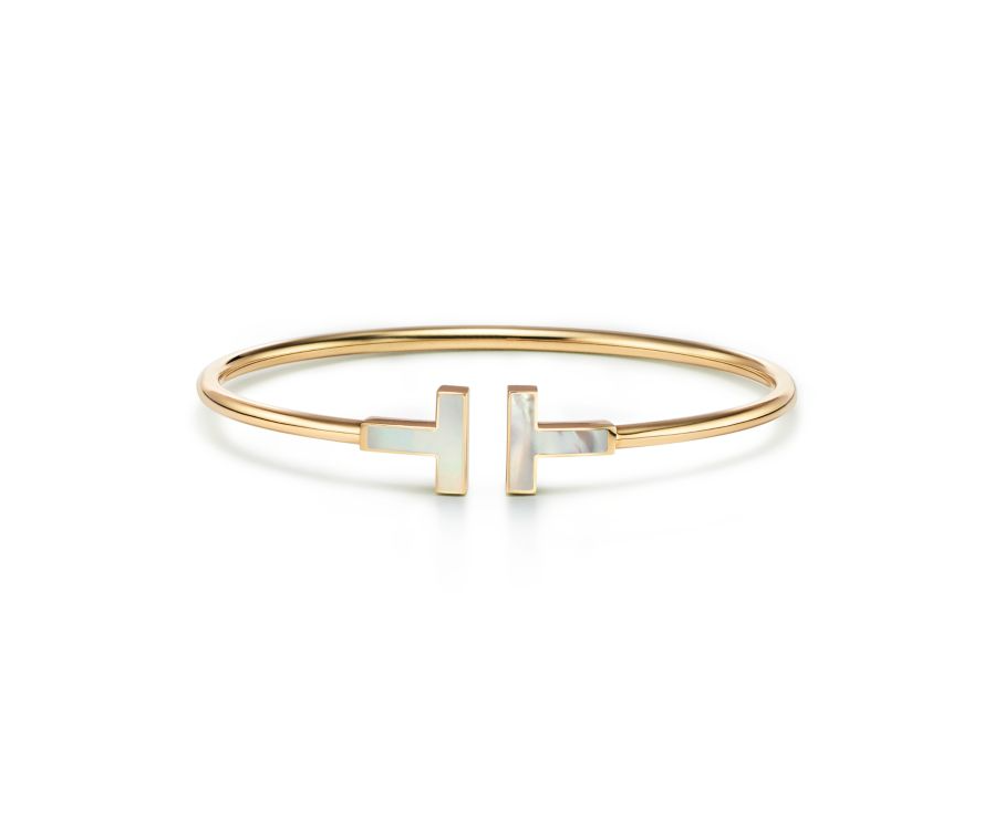 T-Wire Bracelet Pearl