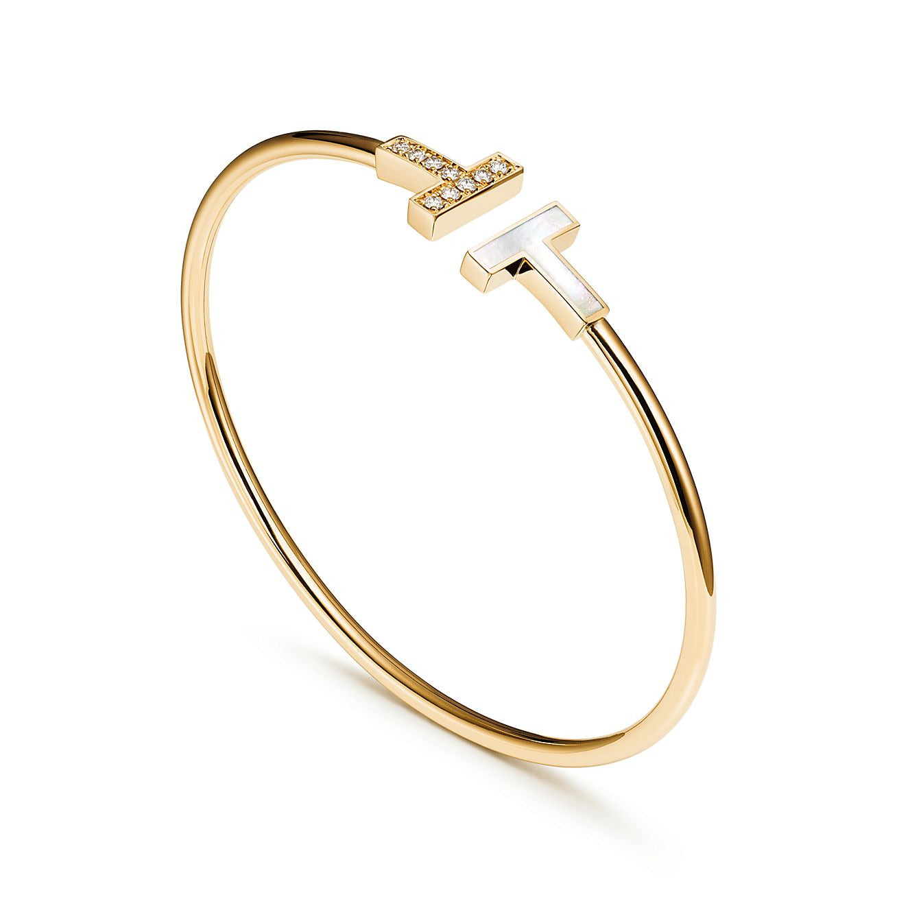 T-Wire Bracelet Pearl Gem