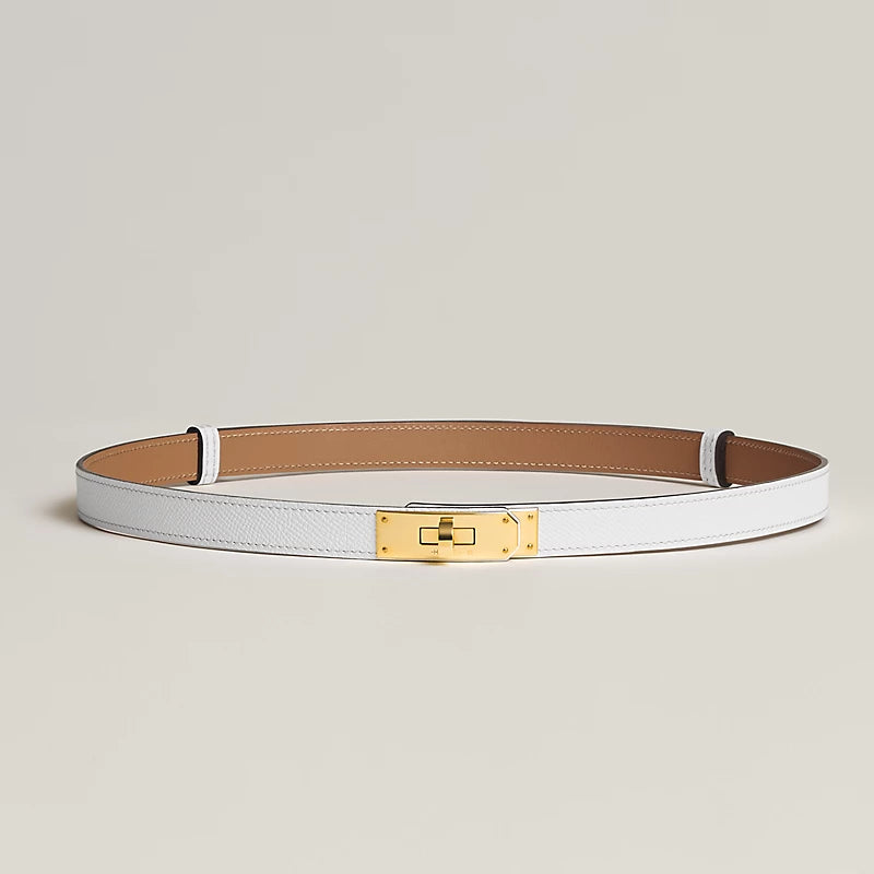 Helia Luxe Belt White/Gold