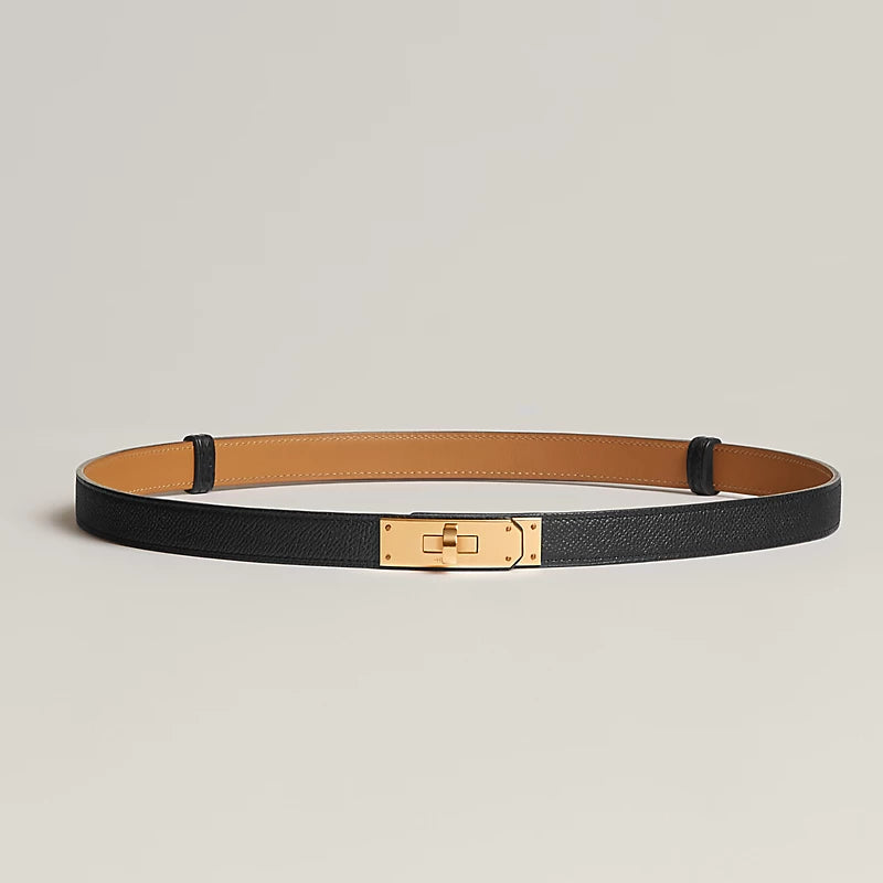 Helia Luxe Belt Black/Gold