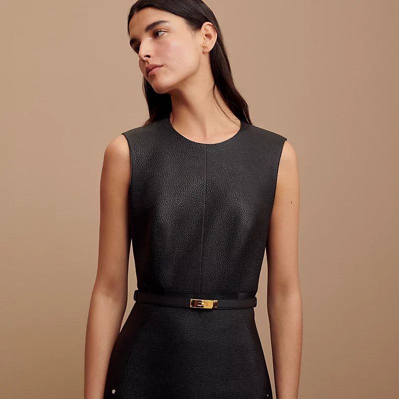 Helia Luxe Belt Black/Gold
