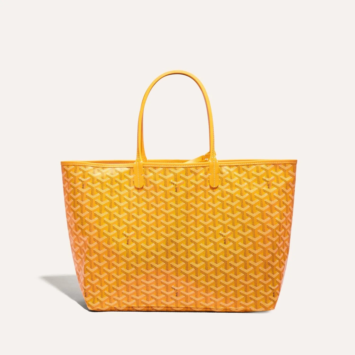 The Monogram Tote Bag Yellow