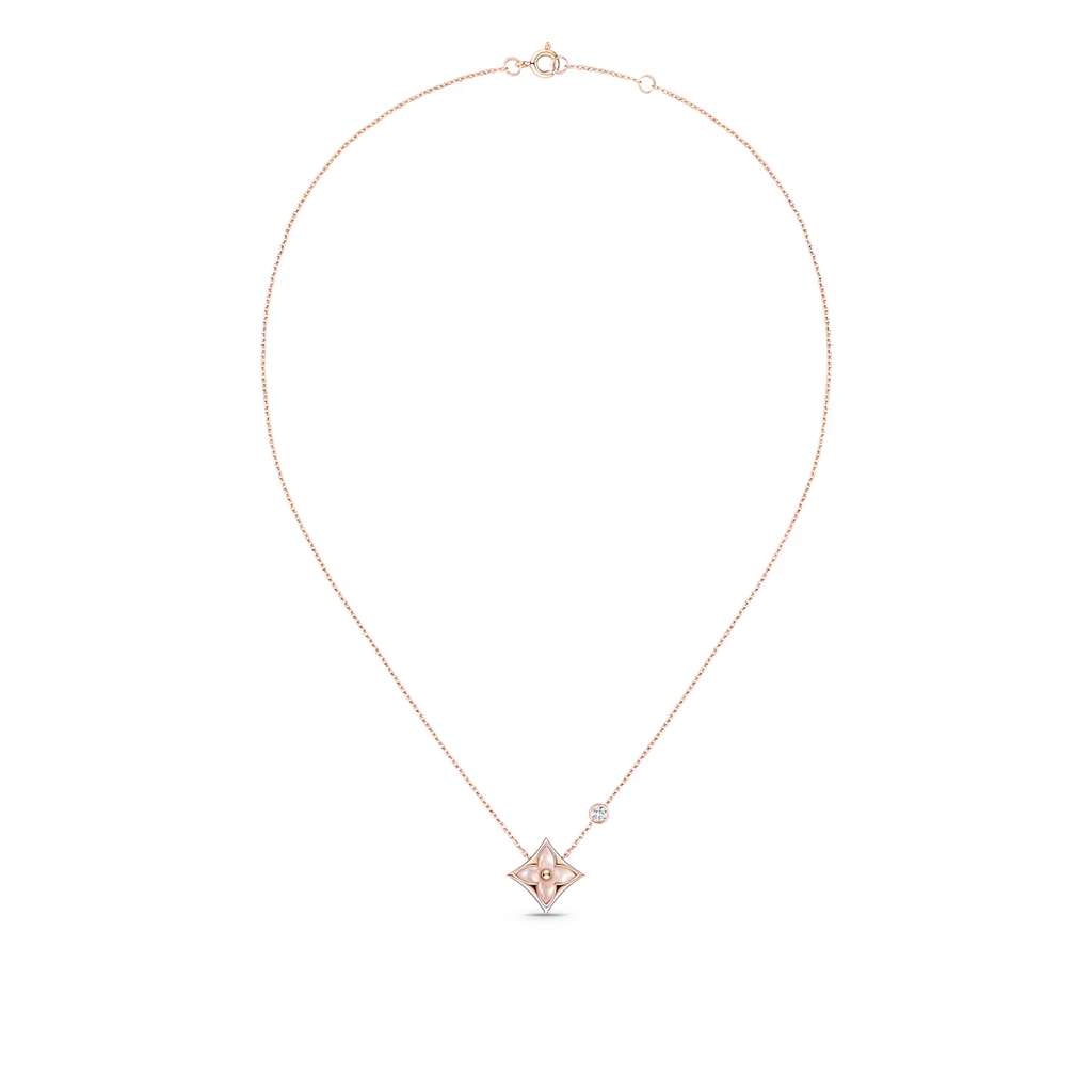 Blossom Pendant Necklace Rose