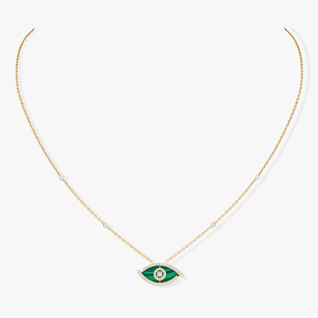 Eterna Eye Necklace Emerald