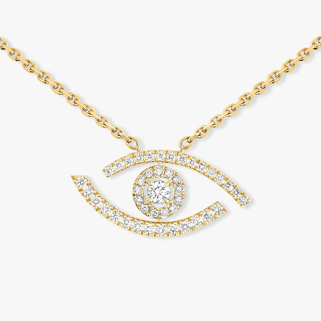 Eterna Eye Necklace Gold