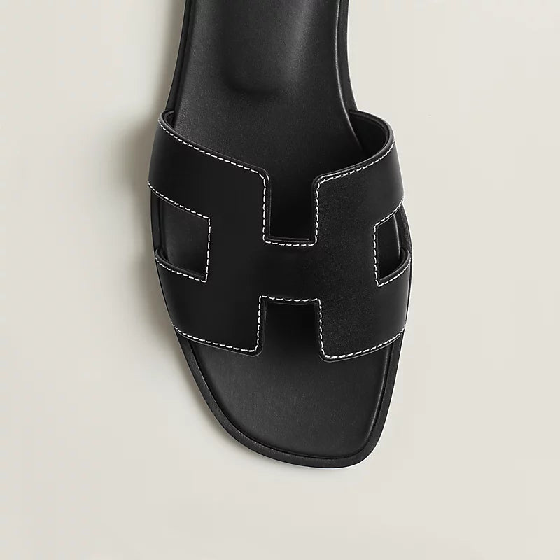 H Design Sliders Black