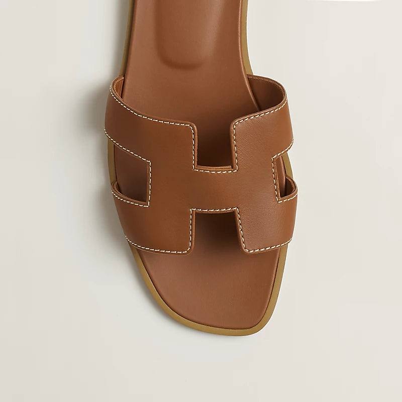 H Design Sliders Brown