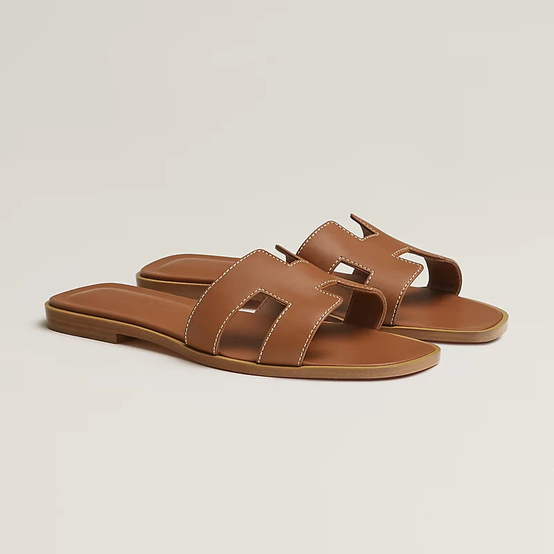 H Design Sliders Brown