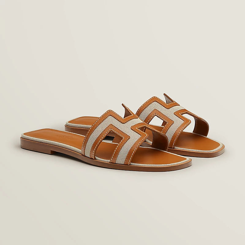 H Design Sliders Caramel