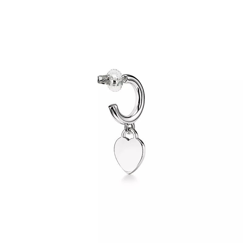 Heart Hoop Earrings