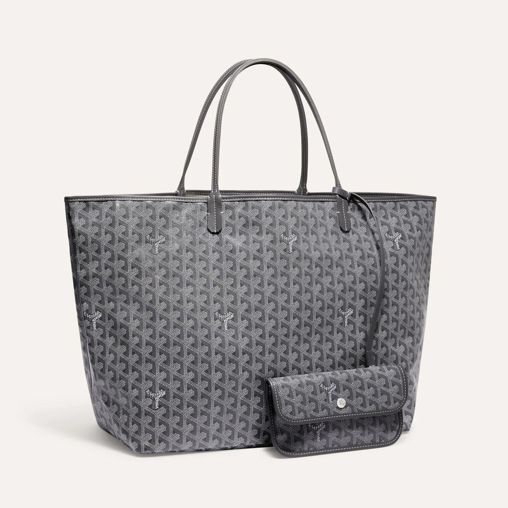 The Monogram Tote Bag Grey